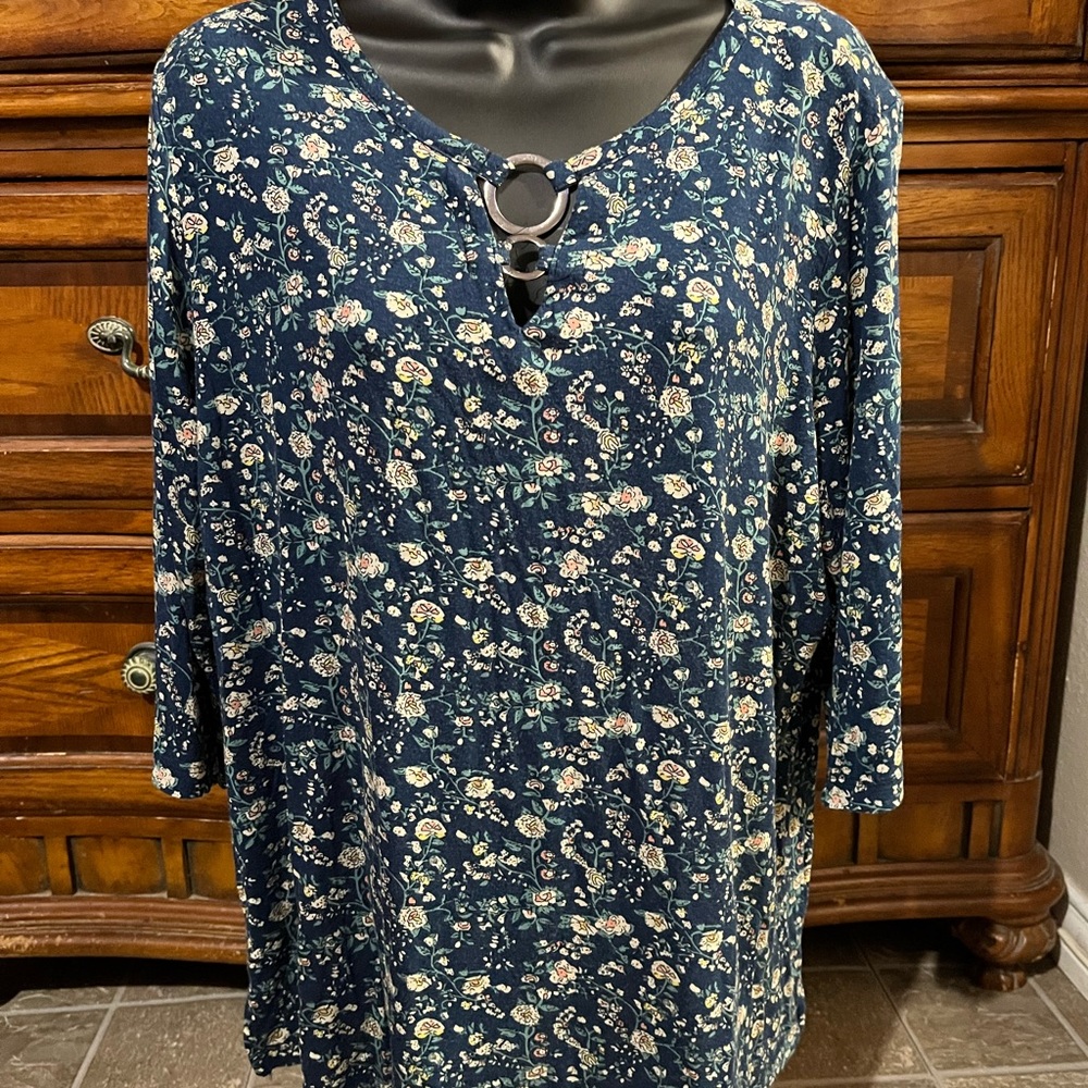 3/4 Sleeve Blouse/Tunic